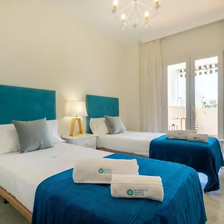 Marbella Banus Suites - Banus Playa Rocio - 3Br - 3Ba - Direct Beach & Sea Access Complex - Outdoor Terrace W Garden Views - Pool - 3 Min Walk To Puerto Banus & Corte Ing Luxury Shopping - Ideal For Families Marbella
